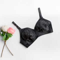 Jolly Fit (B,C) - Half Lace Cups Bra