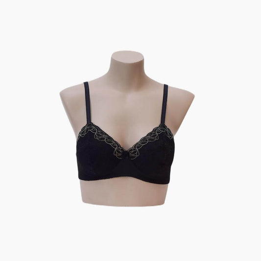 Lotus Bra – Lace Padded Elegance for Parties