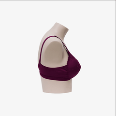 X-Over Cotton Bra with Full Coverage Support