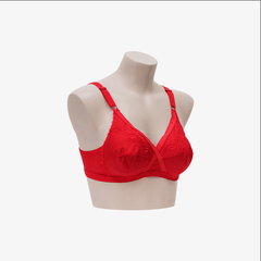 X-Over Cotton Bra with Full Coverage Support