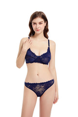 Poison Non Padded Bra Set