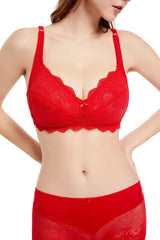 Channel Non Padded Bra Set