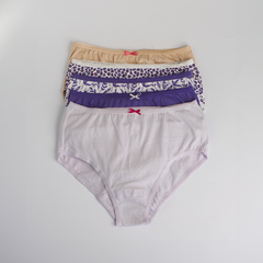 Deluxe Mix & Match 030 (Flora and Purple Brief for Women)