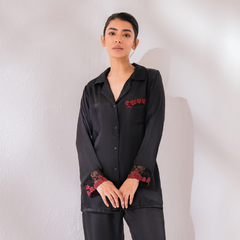 Pajama Set 136 – Luxury Silk Nightsuit for Ultimate Comfort