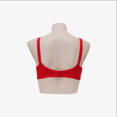 X-Over Cotton Bra with Full Coverage Support