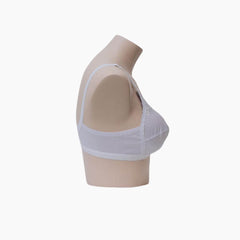 X-Over Cotton Bra with Full Coverage Support