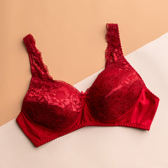 Blossom 003 – Padded Lace Bra in Chic Colours
